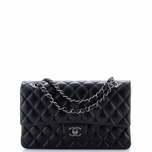 Chanel Medium Classic Double Flap Bag Quilted Lambskin